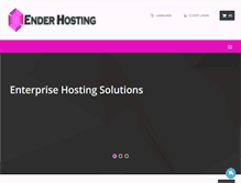 Tablet Screenshot of enderhosting.net